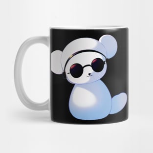 Anime Polar Bear with Sunglass Mug